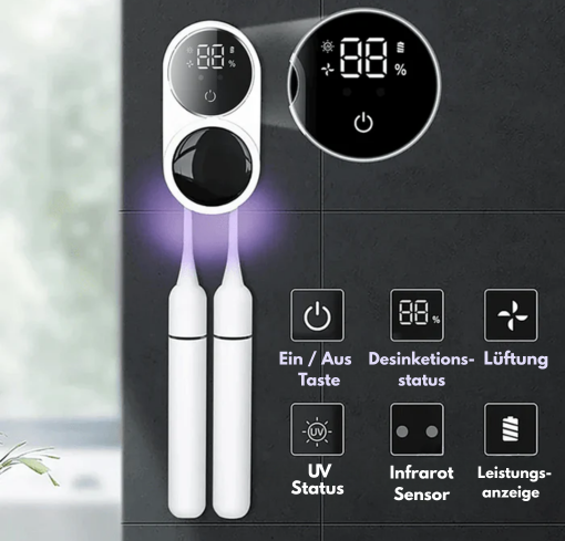 UVPure – Für 99,9 % weniger Bakterien. Fitello